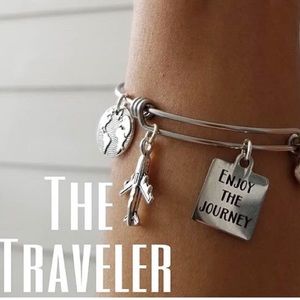 The Traveler charm bracelet
